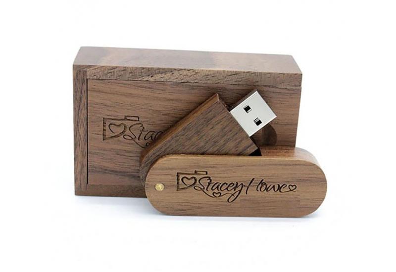 Hout Usb Stick In Hout Doos Bedrukken